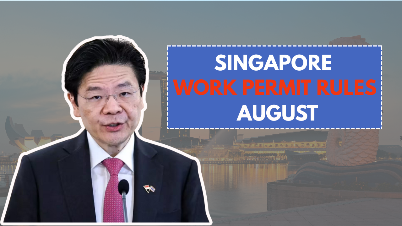 Singapore Work Permit Rules August 2025