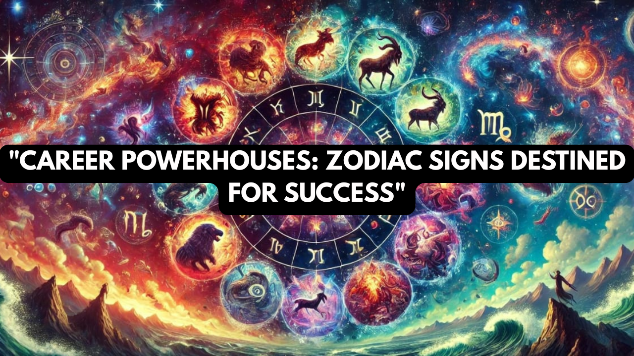 Career Powerhouses: Zodiac Signs Destined for Success